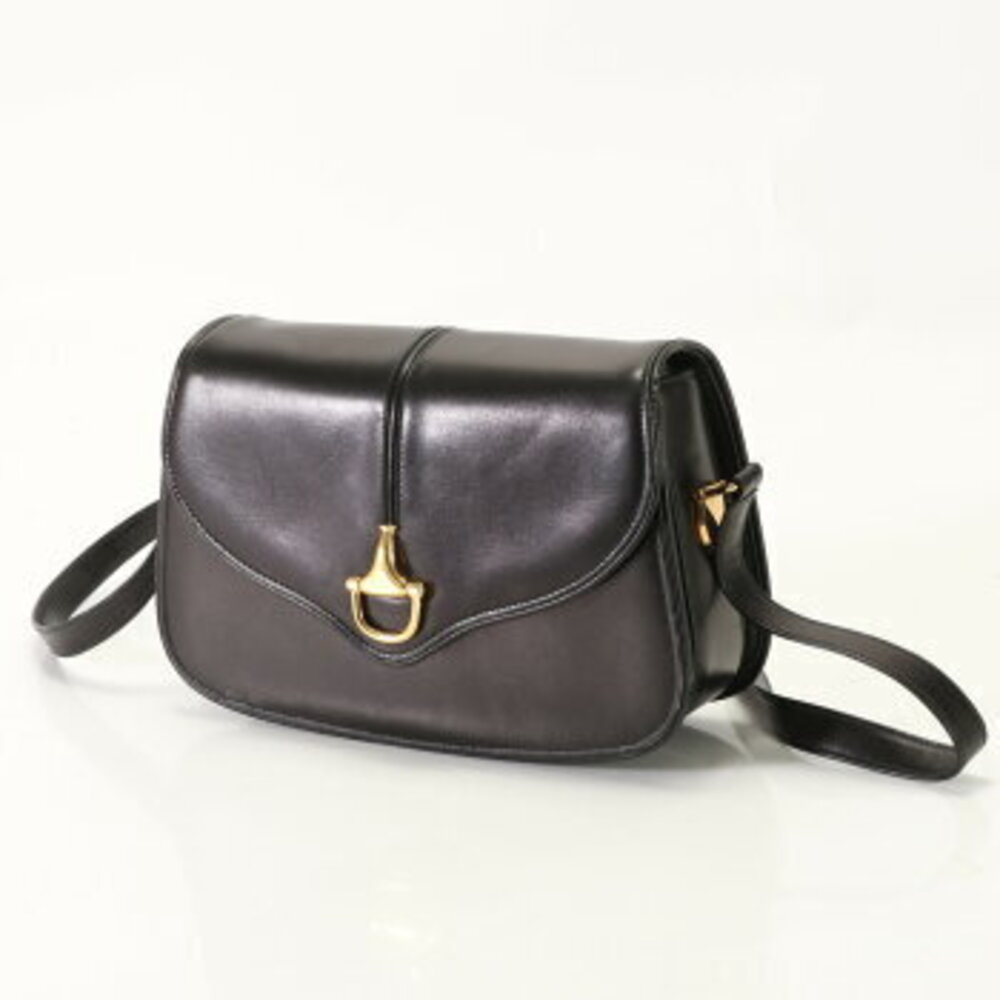 Gucci 1955 Black Horsebit handbag Shoulder Bag